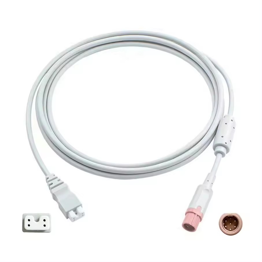 Compatible Drager Babylog VN500 Flow Sensor Connection Cable 8416600