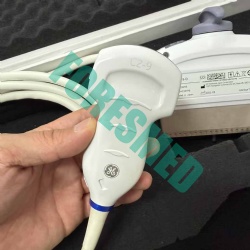 GE C2-9-D XDclear convex ultrasound transducer